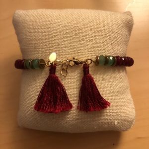 Shashi Ruby and Aventurine Bracelet